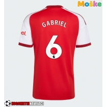 Moške Nogometnih dresov Arsenal Gabriel Magalhaes #6 Domači 2026-27 Kratki rokavi
